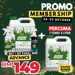 Promo SuperSubur Advance (FREE 1 Tong) RM149