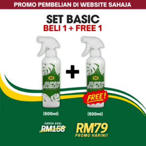 PAKEJ BASIC (1 Botol Free 1 Botol)